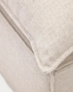 Online Kave Home Hocker Anarela Beige