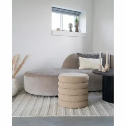 Sale DAHEIM Hocker Brooklyn Beige