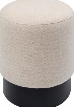 Clearance KARE DESIGN Hocker Cherry 86857 Creme