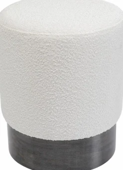 Outlet KARE DESIGN Hocker Cherry Boucle 86900 Creme