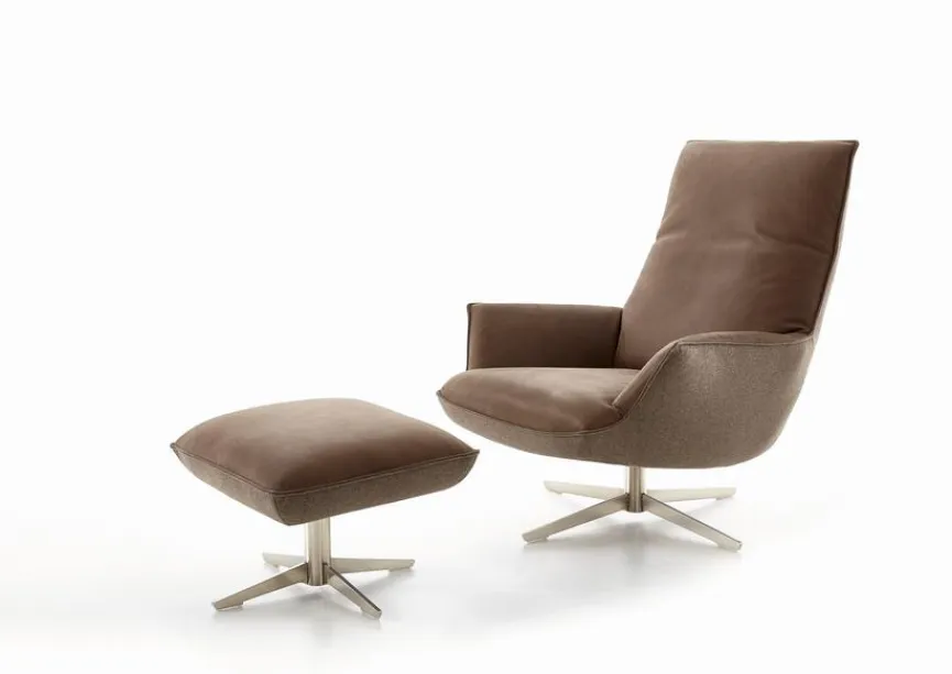 Outlet KOINOR Hocker Isira Braun