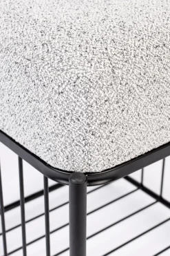 Zuiver Hocker Milou Hellgrau