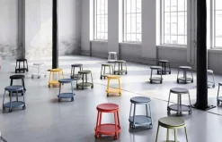 Best Infiniti Hocker Round & Roll Schwarz