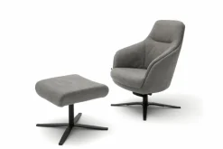 Hot SCHÖNER WOHNEN-Kollektion Hocker Sky Anthrazit