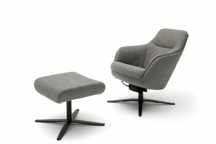 Hot SCHÖNER WOHNEN-Kollektion Hocker Sky Anthrazit