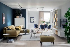 Sale SCHÖNER WOHNEN-Kollektion Hocker Spin Yellow