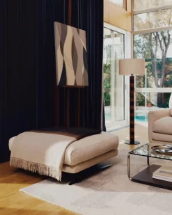 Outlet Kave Home Hocker Veliro Beige