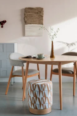 Clearance Zuiver Hocker Ziggy Beige