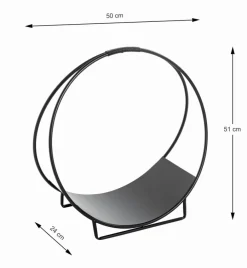 Haku Kaminholzständer Oskar