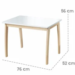 Sale roba Baumann Kindertisch 50728WE Weiß