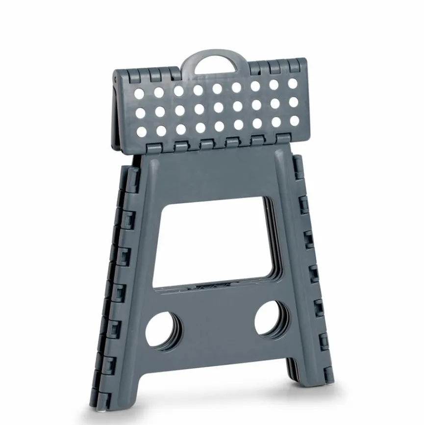 Online Klapphocker Höhe 39 cm Grau