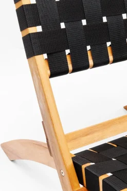 Sale KARE DESIGN Klappsessel Ipanema 84122 Schwarz