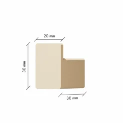 Online Metallbude Kleiderhaken 6er-Set Palo Cashew