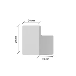 Clearance Metallbude Kleiderhaken 6er-Set Palo Weiß