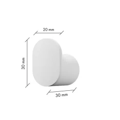 Metallbude Kleiderhaken 6er-Set Palo