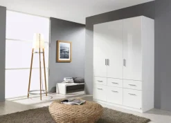 rauch BLUE Kleiderschrank Celle 136 x 210 cm Weiß