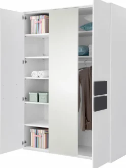 Best Röhr Kleiderschrank Clip 151 x 215 cm Weiß