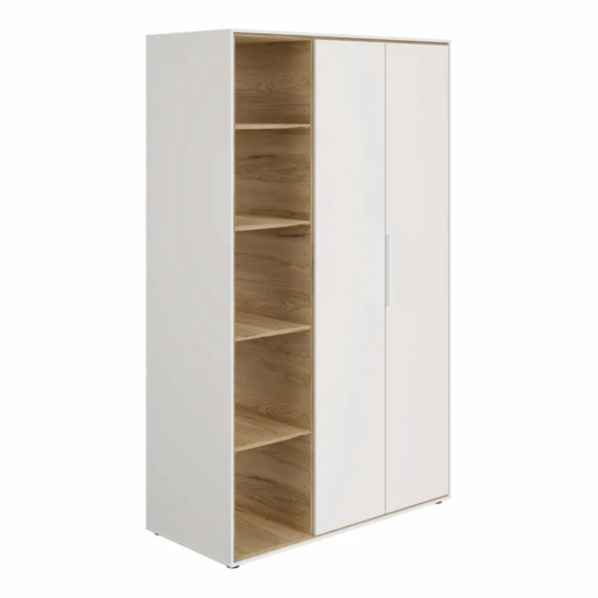 Hot Paidi Kleiderschrank Lieven 126 x 204 cm Weiß