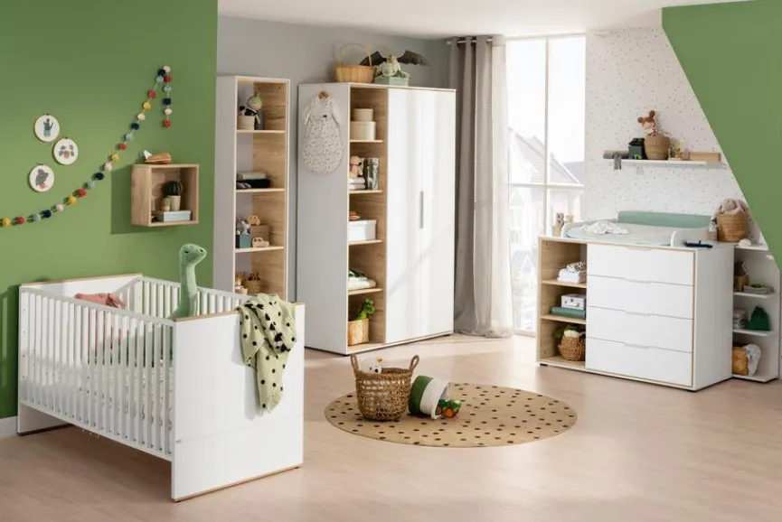 Hot Paidi Kleiderschrank Lieven 126 x 204 cm Weiß