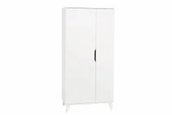 Best Transland Kleiderschrank Micha 95 x 198 cm Weiß