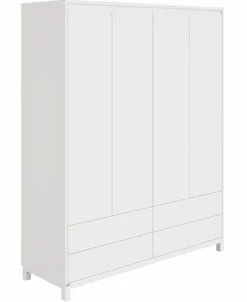 Discount Paidi Kleiderschrank Olli 164 x 204 cm Weiß