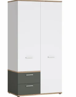 Online Wójcik Kleiderschrank Twenty 100 x 196 cm Weiß