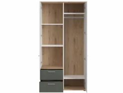 Online Wójcik Kleiderschrank Twenty 100 x 196 cm Weiß