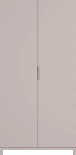 Discount Germania Kleiderschrank Alkmaar 89 x 180 cm Kaschmir
