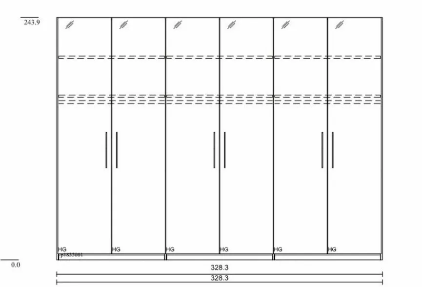 Online Boegner Kleiderschrank Basic 330 x 244 cm Weiß