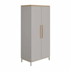 Discount Paidi Kleiderschrank Benne 95 x 202 cm Grau