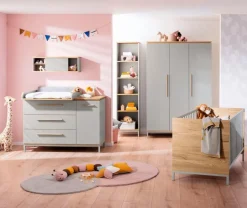 Sale Paidi Kleiderschrank Benne 135 x 202 cm Grau