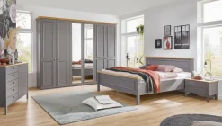 Hot C.DISSELKAMP Kleiderschrank Charleston 300 x 230 cm Grau