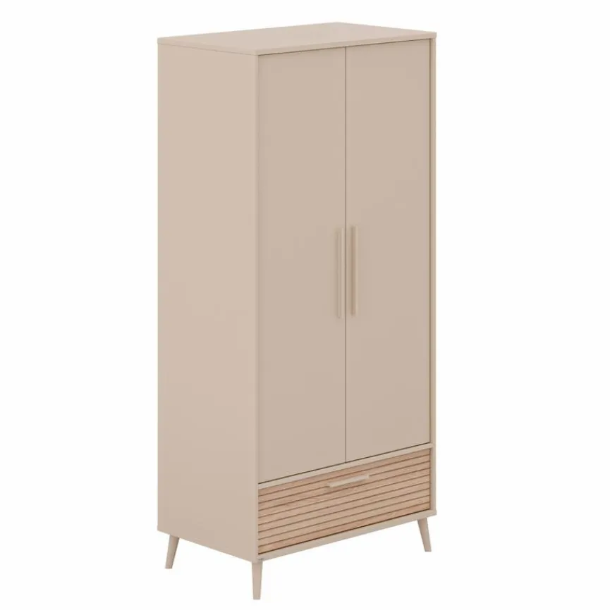 Outlet Paidi Kleiderschrank Eefje 95 x 204 cm Cashmere-Beige