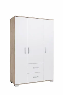 New Paidi Kleiderschrank Elian 132 x 206 cm Weiß