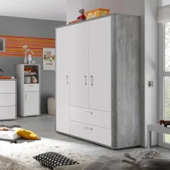 Hot Mäusbacher Kleiderschrank Frieda, 138 x 189 cm Grau