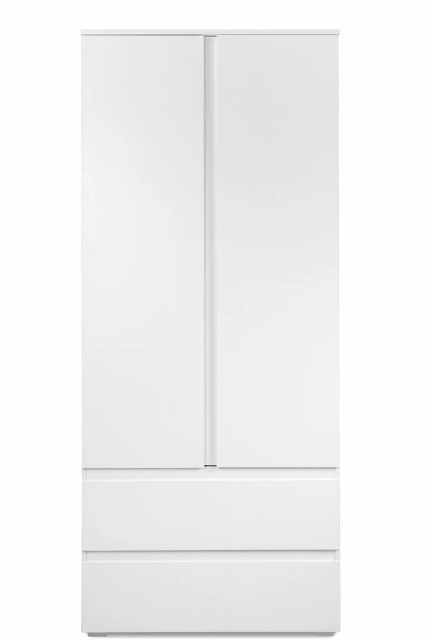 Hot Kleiderschrank Image 80 x 191 cm Weiß