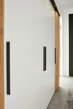 Hot Musterring Kleiderschrank Joline 299 x 222 cm Weiß