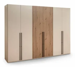 Best rauch ORANGE Kleiderschrank Juveo 301 x 223 cm Champagner
