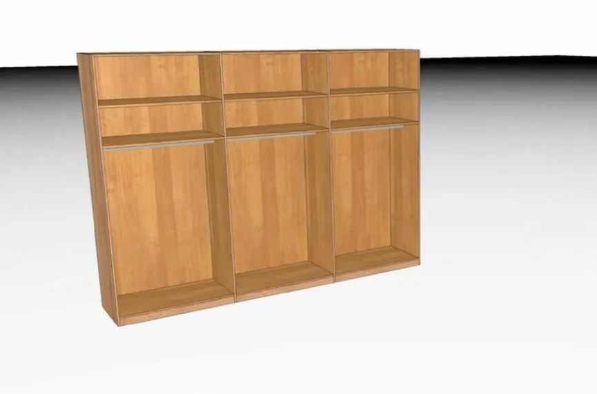 Wiemann Kleiderschrank Kiruna 300 x 217 cm