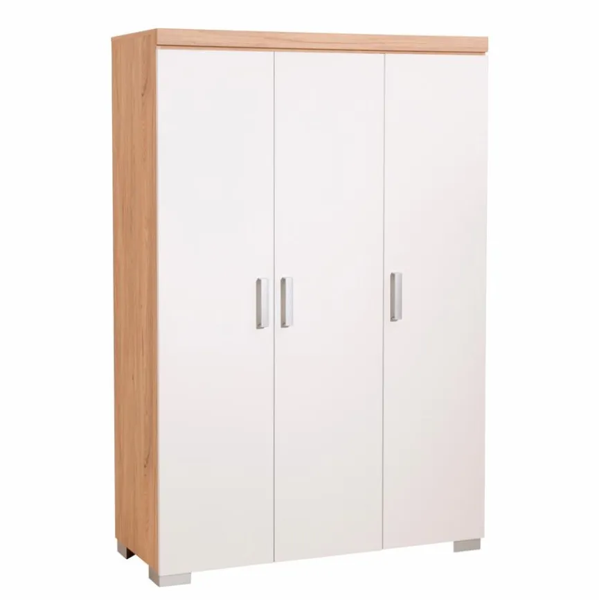 Outlet Portobello Kleiderschrank Kristin 2 130 x 193 cm Weiß