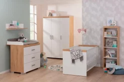 Outlet Portobello Kleiderschrank Kristin 2 130 x 193 cm Weiß