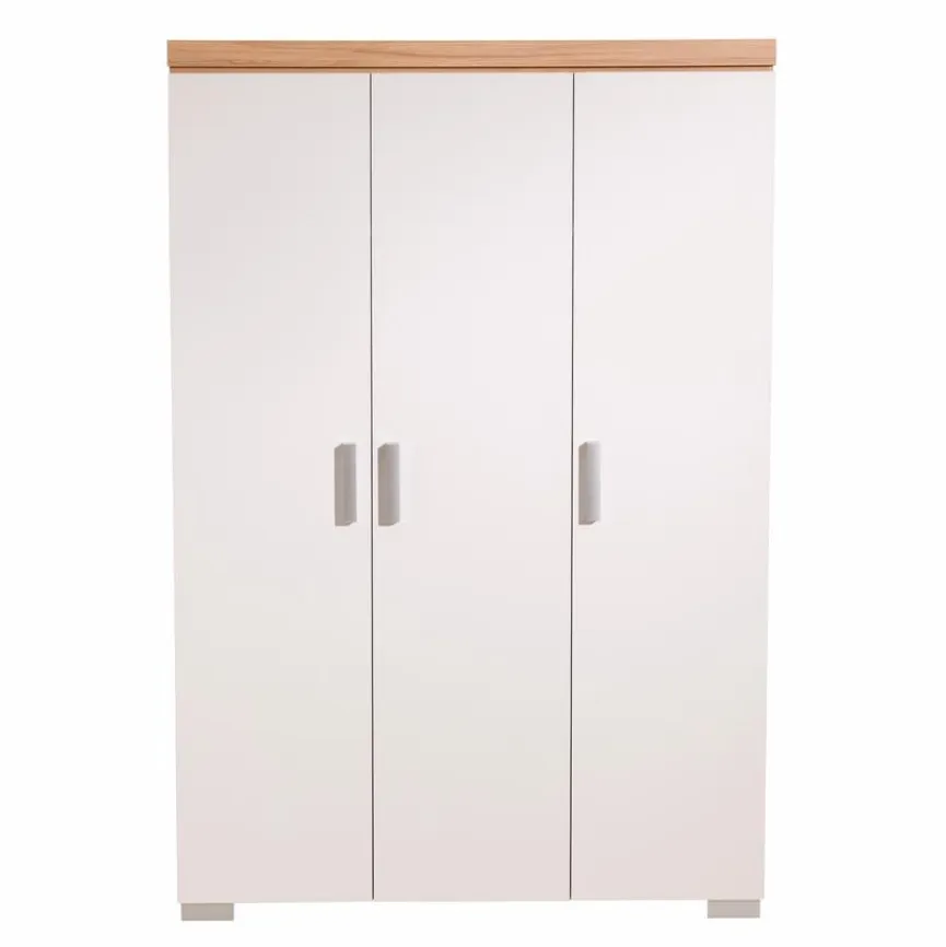 Outlet Portobello Kleiderschrank Kristin 2 130 x 193 cm Weiß