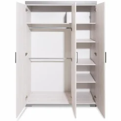 Kinder Portobello Kleiderschrank Lana 130 x 193 cm