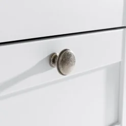 Discount Kleiderschrank Landwood 190 x 200 cm Weiß