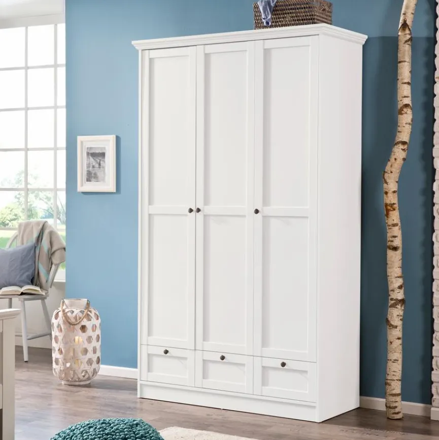 Kinder Kleiderschrank Landwood 120 x 200 cm