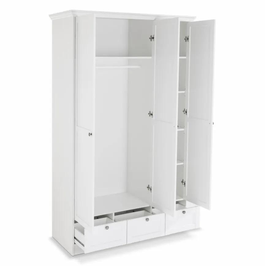 Kinder Kleiderschrank Landwood 120 x 200 cm