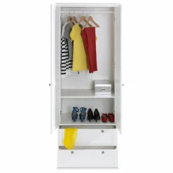 Kinder Kleiderschrank Landwood 80 x 200 cm