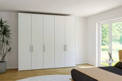 New Jutzler Kleiderschrank Liventio 250 x 236 cm Weiß