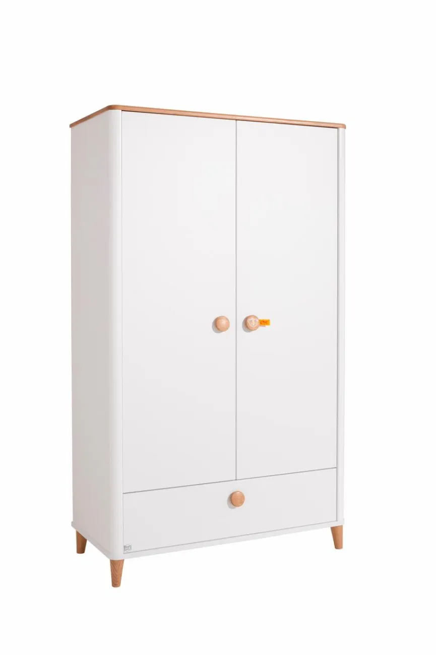 Online Paidi Kleiderschrank Lotte & Fynn 119 x 202 cm Weiß