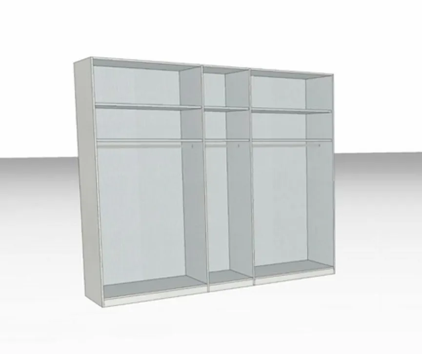 Wiemann Kleiderschrank Marino 250 x 216 cm